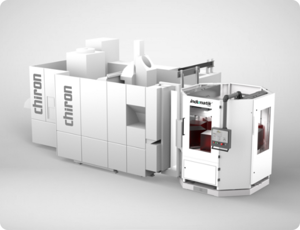 Indumatik UL300 an Chiron-Bearbeitungszentrum