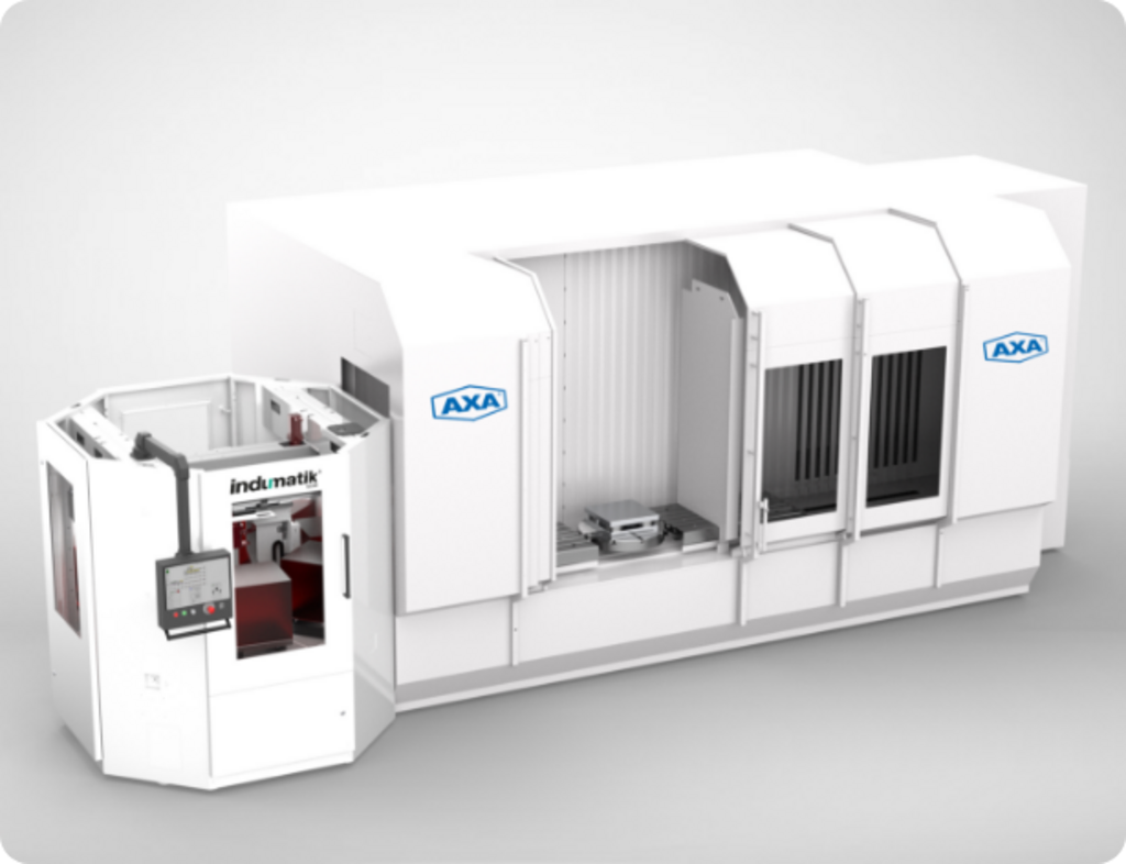 Indumatik UL 100 an AXA-Bearbeitungszentrum