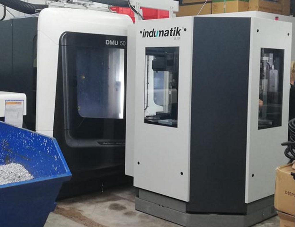 Indumatik UL300 an DMG MORI-Bearbeitungszentrum