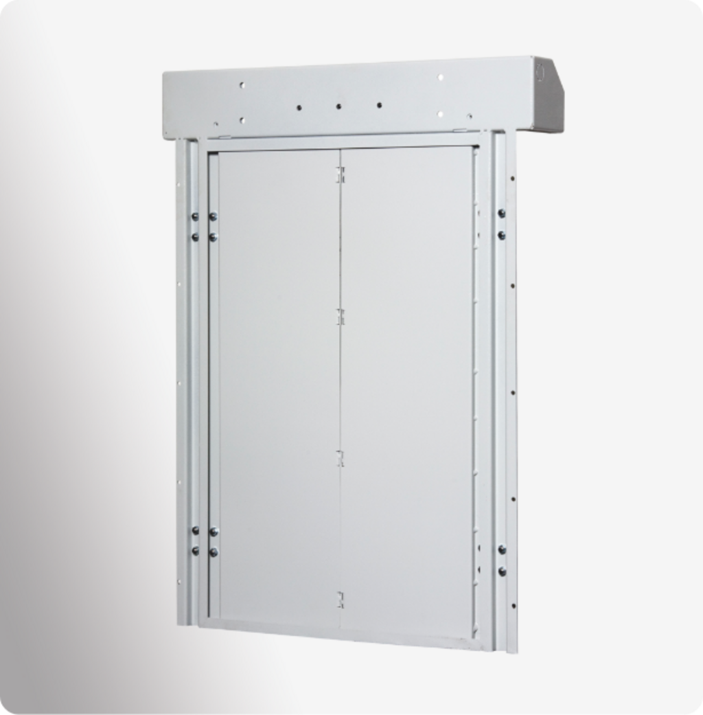 Automatiktür Außenmaße : 600 x 815 mm Innenmaße: 440 x 670 mm
