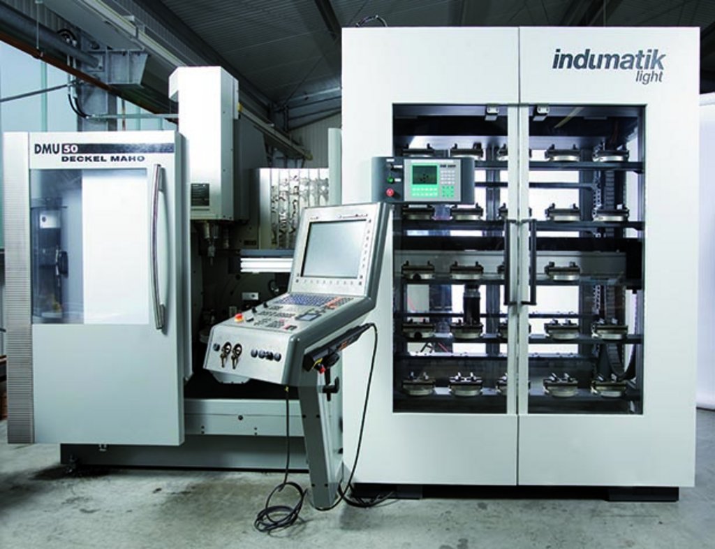 Indumatik L120 an DMG MORI-Bearbeitungszentrum