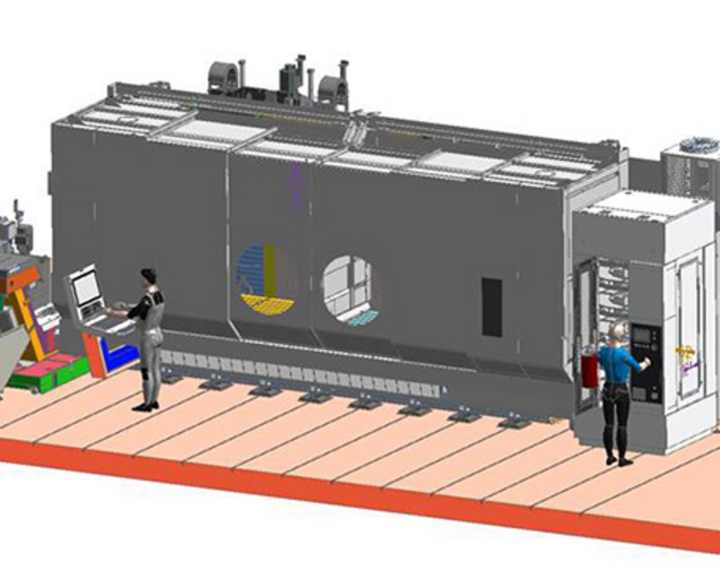 Indumatik TC 250 an IBARMIA-Bearbeitungszentrum