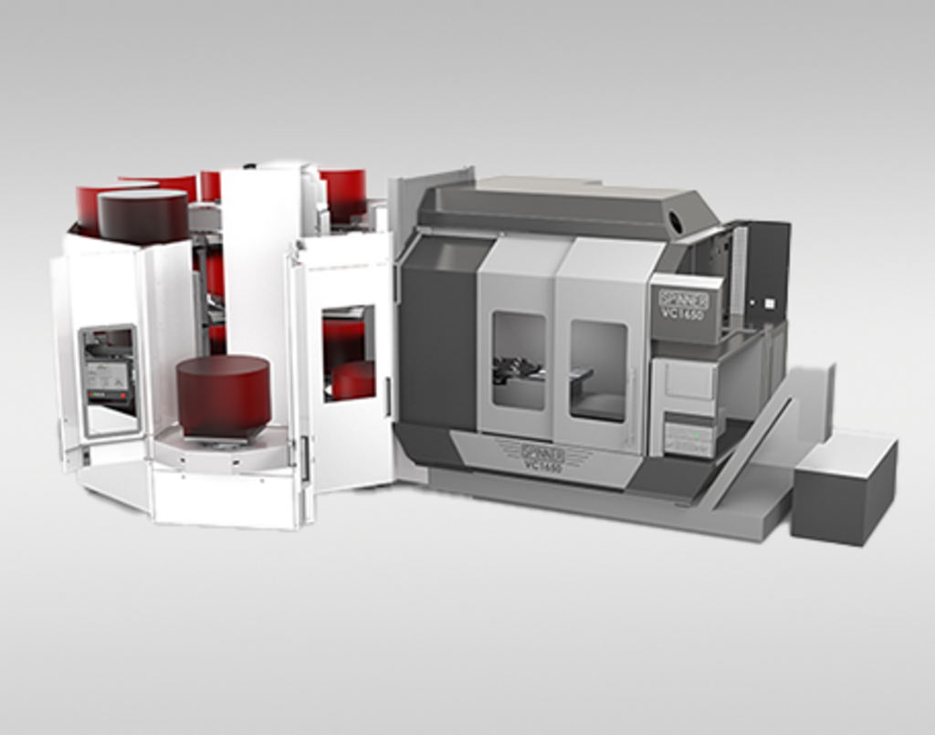 Indumatik 500R an Spinner-Bearbeitungszentrum