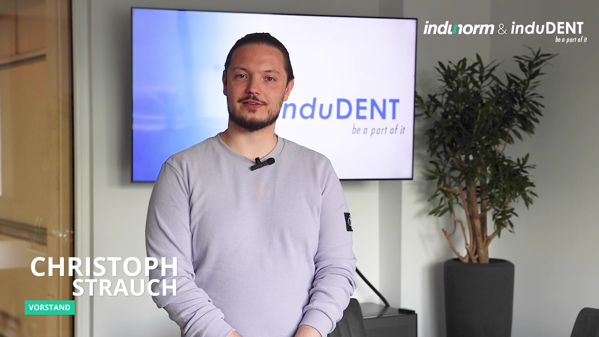 Christoph Strauch Vorstand bei Indudent AG über die Automationslösungen der Firma Indunorm in d´seinem Betrieb.